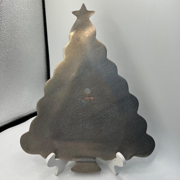 Galvanized Metal Christmas Tree Decor Decoration - Picture 5 of 10